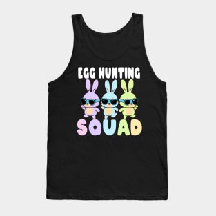 Egg Hunting Squad Funny Easter Bunnies Egg Hunt Tank Top